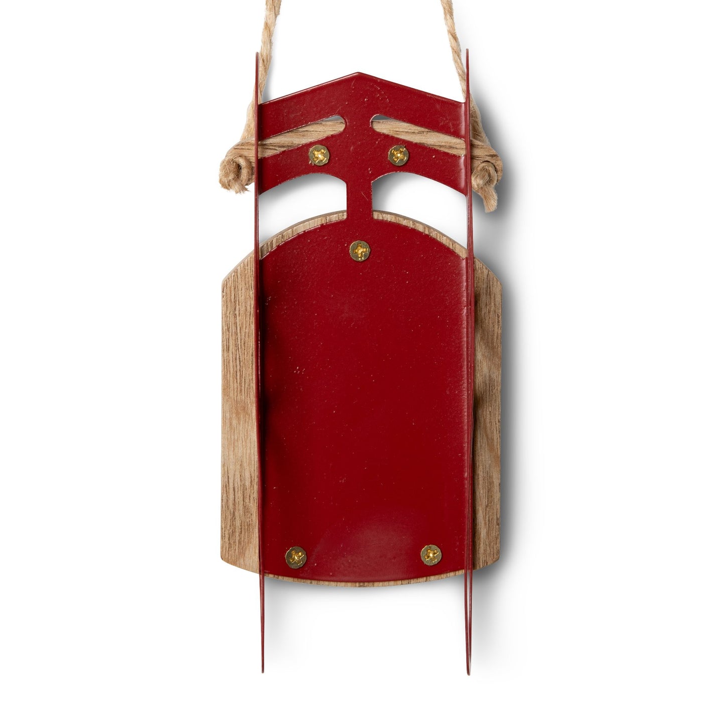 The Classic Wooden Sled Ornament – Personalized
